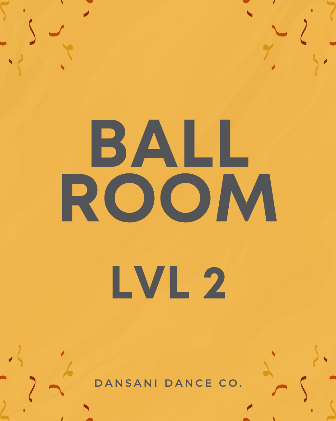 Ballroom Dance Class – Level 2 (Kingston)