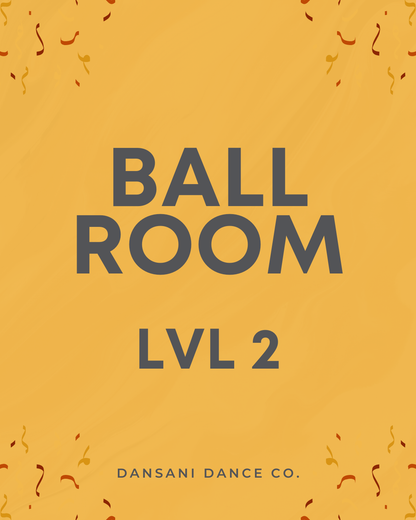 Ballroom Dance Class – Level 2 (Kingston)